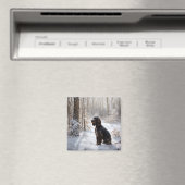 Cocker Spaniel Laat het sneeuwen Kerstmis Magneet (Insitu (Vaatwasser))