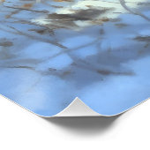 Cocker Spaniel Laat het sneeuwen Kerstmis Perfect Poster (Hoek)