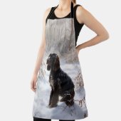 Cocker Spaniel Laat het sneeuwen Kerstmis Schort (Insitu)