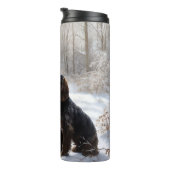 Cocker Spaniel Laat het sneeuwen Kerstmis Thermosbeker (Geroteerd rechts)