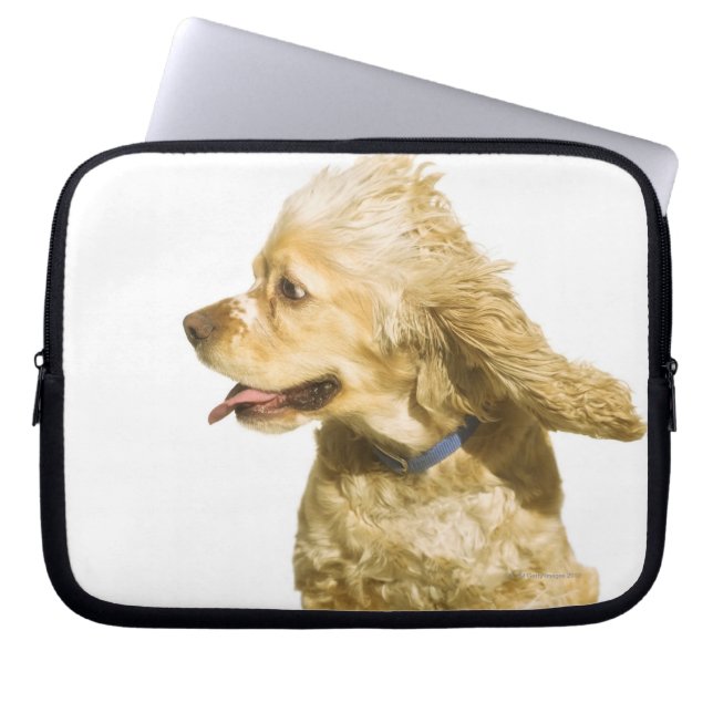 Cocker Spaniel Laptop Sleeve (Voorkant)