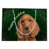 Cocker Spaniel Large Gift Bag Groot Cadeauzakje (Achterkant)
