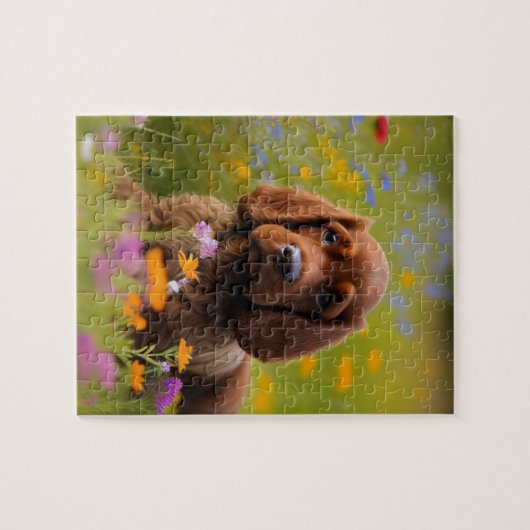 Cocker Spaniel Legpuzzel (Horizontaal)