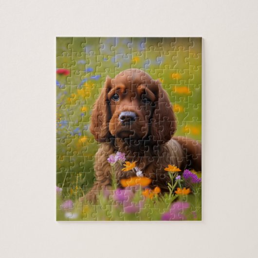 Cocker Spaniel Legpuzzel (Verticaal)