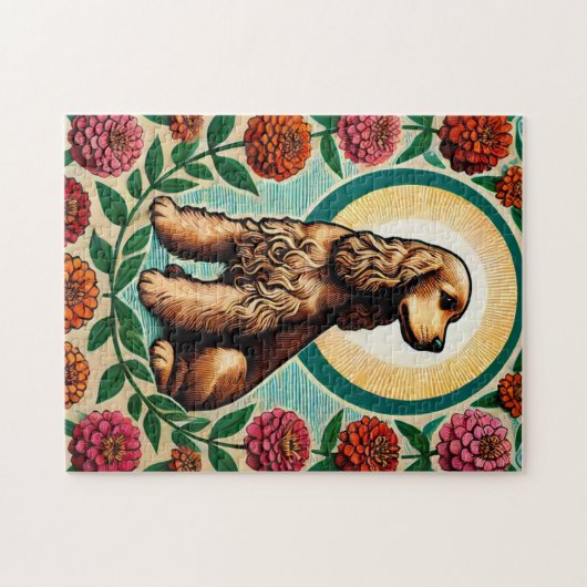 Cocker Spaniel Legpuzzel (Horizontaal)