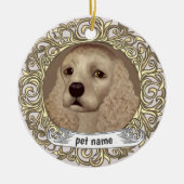 Cocker Spaniel Liefdevolle Herinnering ornament (Voorkant)