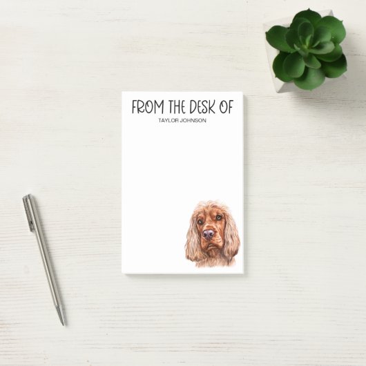 Cocker Spaniel Lover Post-it® Notes (Kantoor)