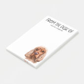 Cocker Spaniel Lover Post-it® Notes (Schuin)