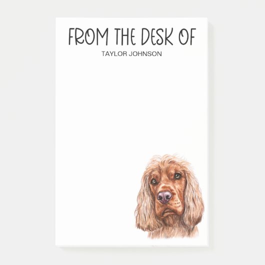 Cocker Spaniel Lover Post-it® Notes (Voorkant)