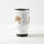 Cocker Spaniel Lovers Gifts Reisbeker (Center)