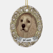 Cocker Spaniel Loving Memory ornament (Rechts)