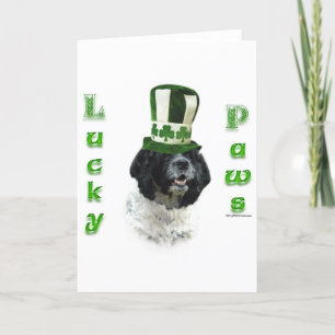 Cocker Spaniel Lucky Paws Feestdagen Kaart