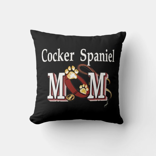 Cocker Spaniel Ma Gifts Kussen (Voorkant)