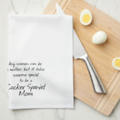 Cocker Spaniel Ma Tea Towel Theedoek (Quarter Fold)