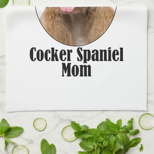 Cocker Spaniel Ma Theedoek (Gevouwen)