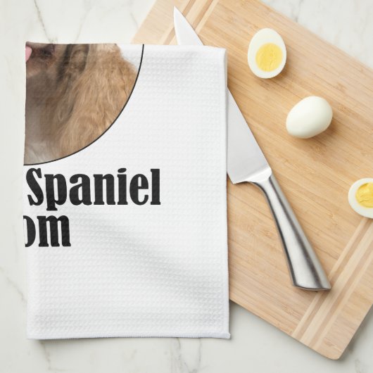 Cocker Spaniel Ma Theedoek (Quarter Fold)