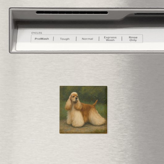Cocker Spaniel Magneet (Insitu (Vaatwasser))