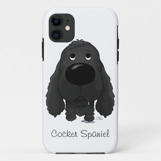 Cocker Spaniel met grote neus Case-Mate iPhone Case (Achterkant)