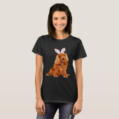 Cocker Spaniel met paaspaasoorts T-shirt (Voorkant volledig)