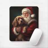 Cocker Spaniel met Sinterklaas Festive Kerstmis Muismat (Met muis)