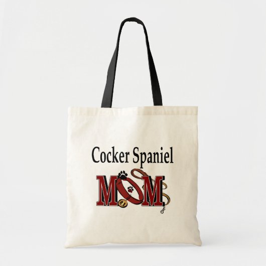 cocker spaniel moeder Canvas tas (Voorkant)