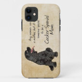 Cocker Spaniel Moeder iPhone 6 Hoesje (Achterkant)