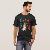 Cocker Spaniel Moeder Tie Dye Hond Moeder Moederda T-shirt (Voorkant volledig)