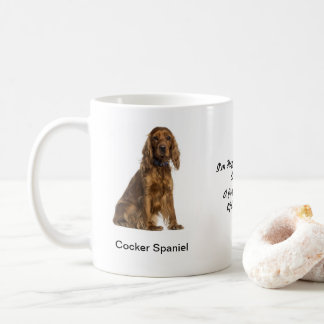 Cocker Spaniel-Mok - met twee afbeeldingen en een Koffiemok