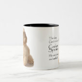 Cocker Spaniel-Mok Tweekleurige Koffiemok (Center)