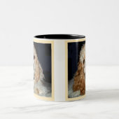 Cocker Spaniel-Mok Tweekleurige Koffiemok (Center)