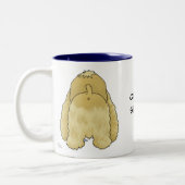Cocker Spaniel-Mok Tweekleurige Koffiemok (Links)