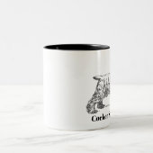 Cocker Spaniel-Mok Tweekleurige Koffiemok (Center)