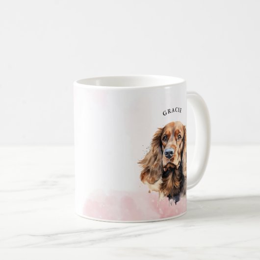Cocker Spaniel Mokken (Voorkant rechts)