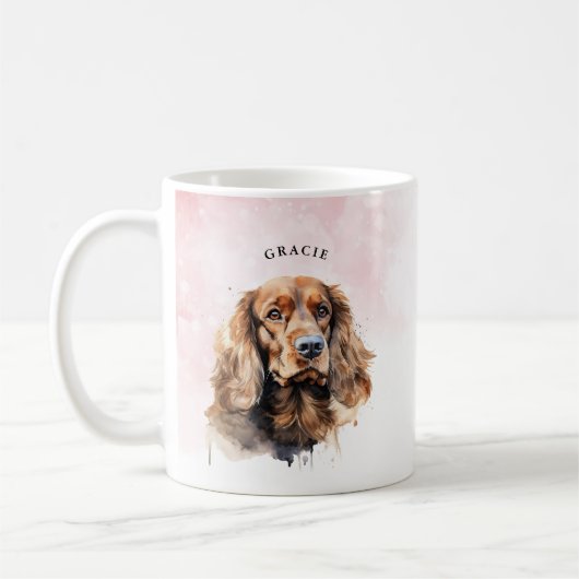 Cocker Spaniel Mokken (Links)