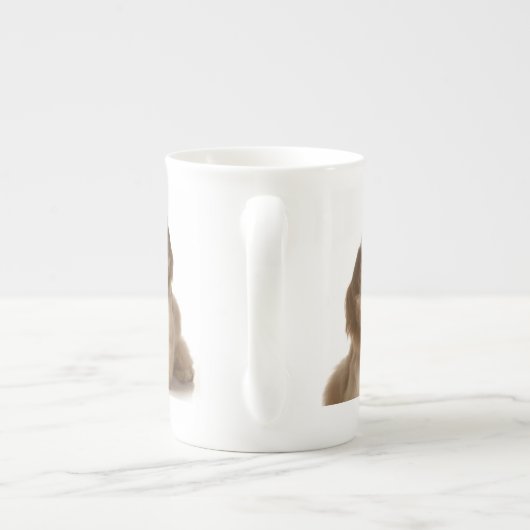 Cocker Spaniel Mom Bone China Mok (Achterkant)