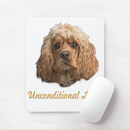 Cocker spaniel muismat (Met muis)