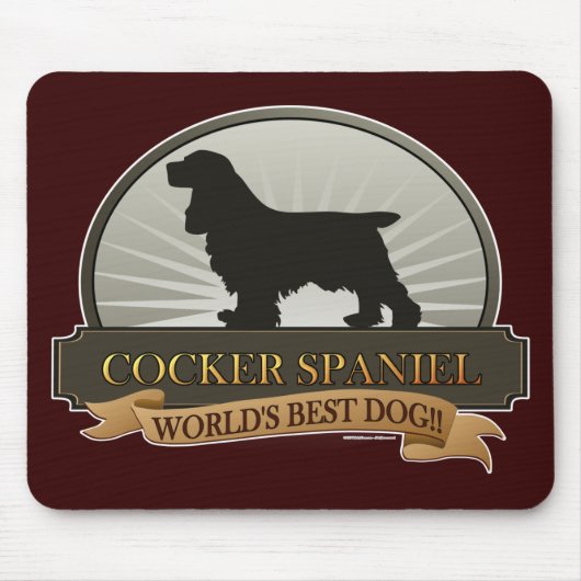 Cocker Spaniel Muismat (Voorkant)
