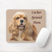 Cocker Spaniel Net Schattig Mousepad Muismat (Met muis)