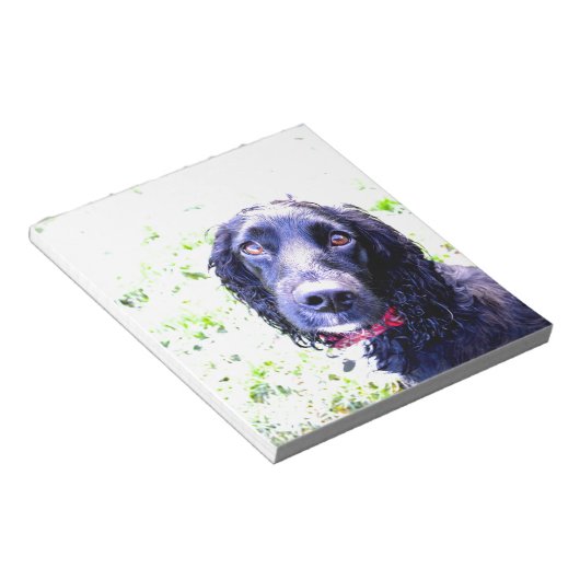 Cocker Spaniel Notitieblok (Schuin)