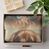  Cocker Spaniel Olieverfschilderij Tissuepapier (Geschenk)