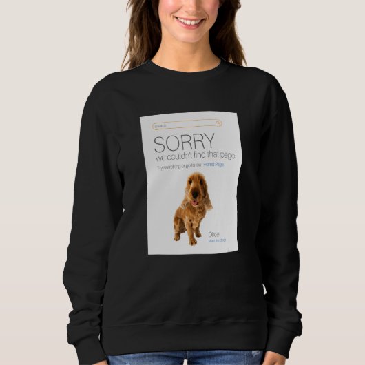 Cocker Spaniel Online Winkel e-commerce Verkoper 4 Trui (Voorkant)