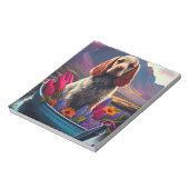 Cocker Spaniel op een peddel: Een Schilderachtig a Notitieblok (Linkerzijde)