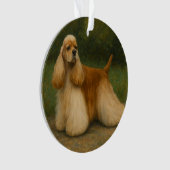 Cocker Spaniel Ornament (voorkant)