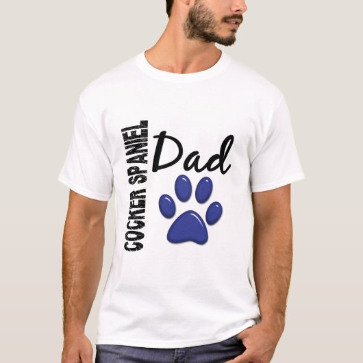 Cocker Spaniel Pap 2 T-shirt (Voorkant)