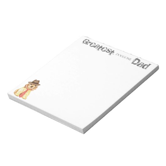 Cocker Spaniel Pap Notitieblok (Linkerzijde)