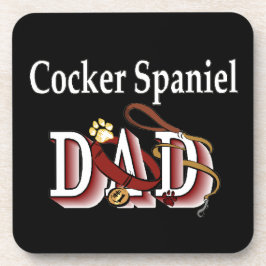 Cocker Spaniel papa Bier Onderzetter