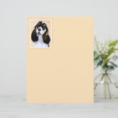 Cocker Spaniel (Parti) Schilderen - Oorspronkelijk (Staand voorkant)