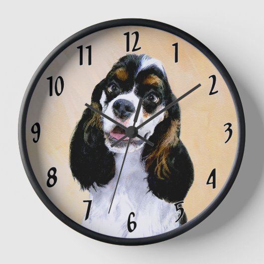 Cocker Spaniel (Parti) Schilderen - Oorspronkelijk (Voorkant)