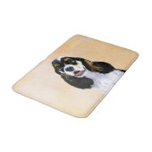 Cocker Spaniel (Parti) Schilderen - Oorspronkelijk Badmat (Gekanteld)