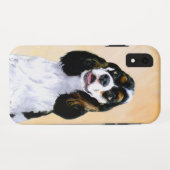 Cocker Spaniel (Parti) Schilderen - Oorspronkelijk Case-Mate iPhone Case (Achterkant (horizontaal))